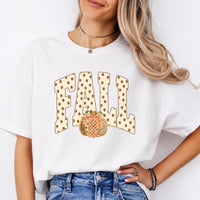 Fall Pumpkin Graphic Coquette Bow Pumpkin Sweatshirt and T-Shirt Autumn Thanksgiving Women Cute Coquette Style