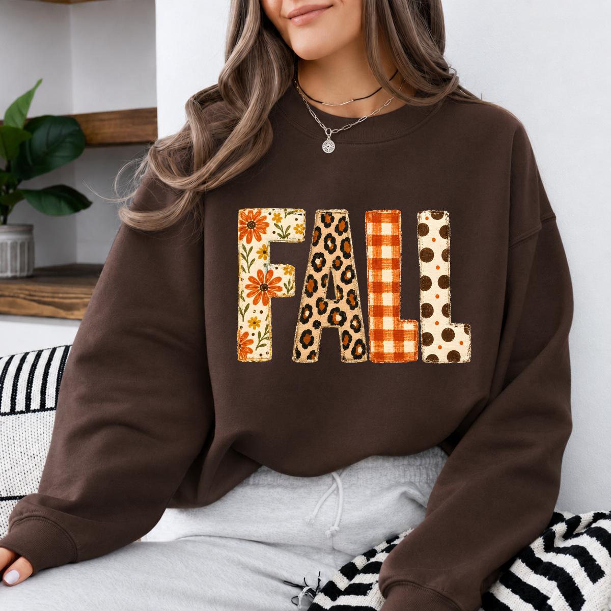 Fall Sweatshirt and Shirt, Floral Leopard Pumpkin Graphic