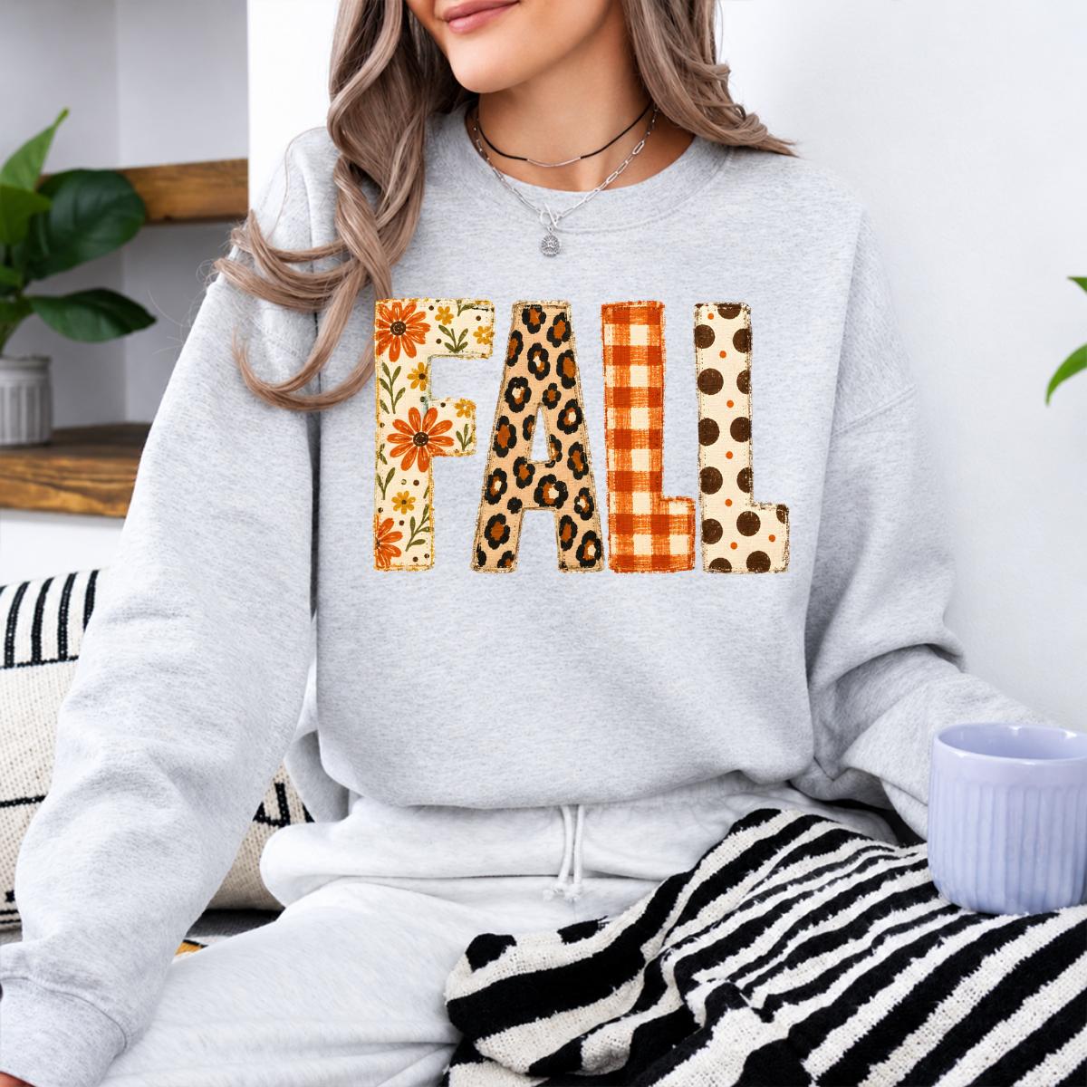 Fall Sweatshirt and Shirt, Floral Leopard Pumpkin Graphic