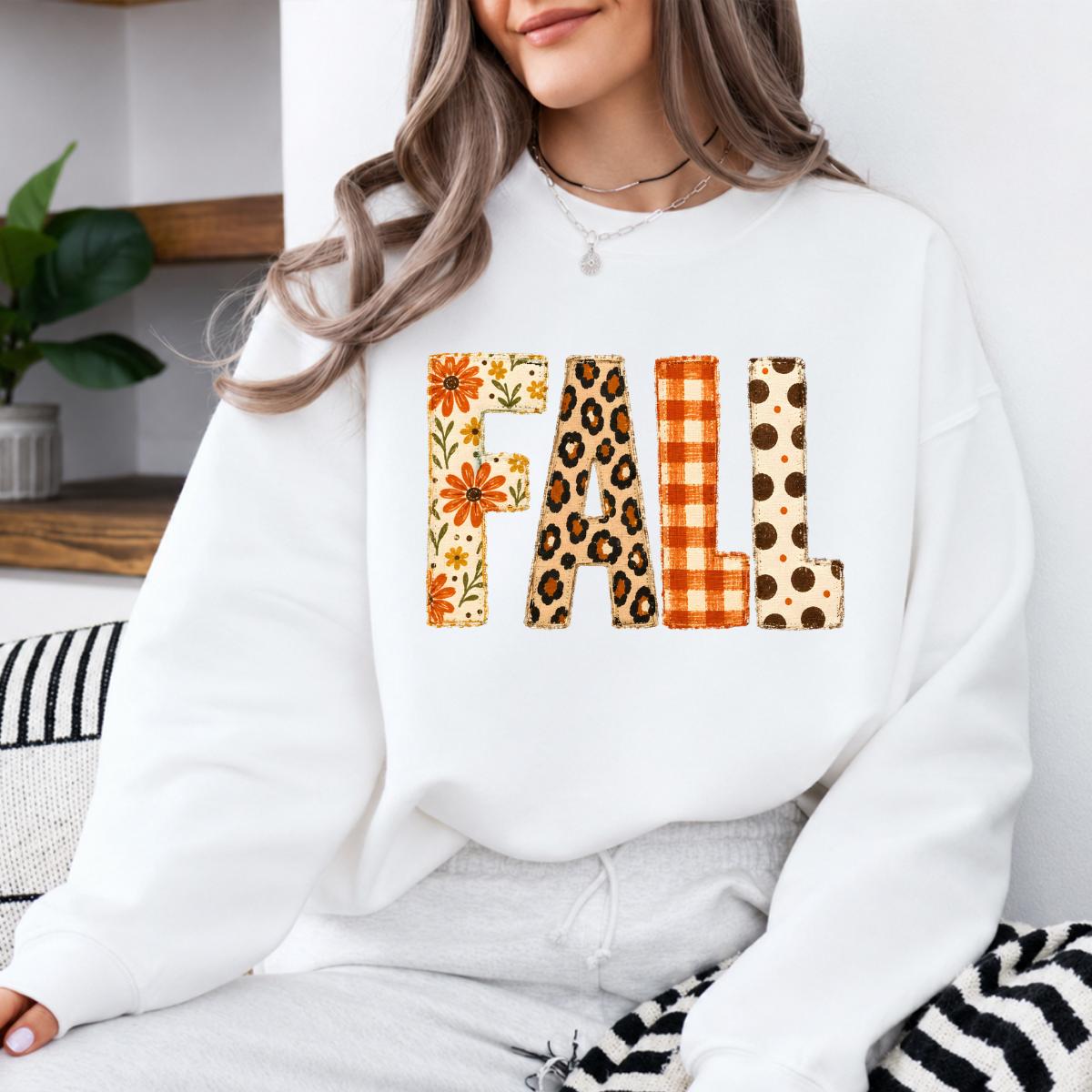 Fall Sweatshirt and Shirt, Floral Leopard Pumpkin Graphic
