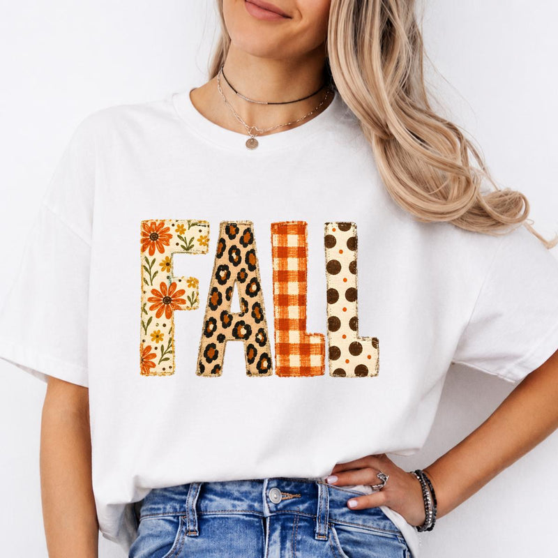 Fall Sweatshirt and Shirt, Floral Leopard Pumpkin Graphic