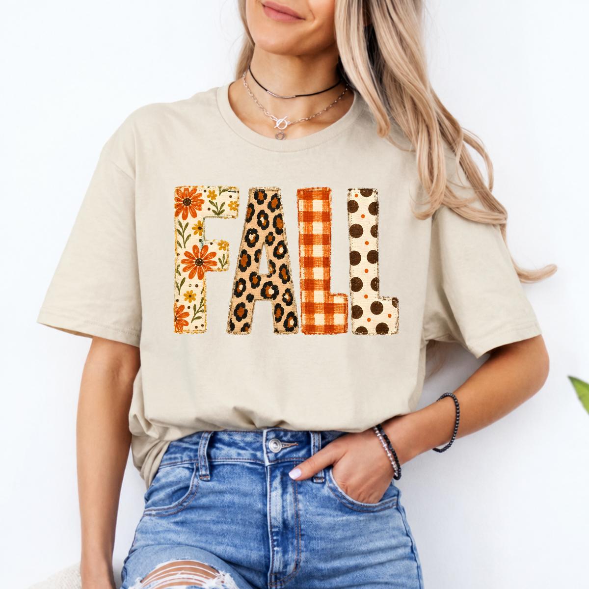 Fall Sweatshirt and Shirt, Floral Leopard Pumpkin Graphic