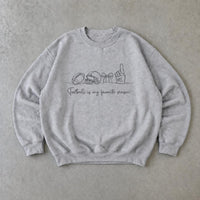 Football Game Day Outfit Football Is My Favorite Season Sweatshirt Fall Football Fan Women Minimalist Coquette
