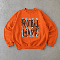 Football Mama Sweatshirt Football Mama Fall Football Mom Unisex Retro Bow Game Day Design