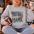 Football Mama Sweatshirt Football Mama Fall Football Mom Unisex Retro Bow Game Day Design