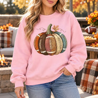 Football Pumpkin Sweatshirt, Fall Football Season, Cute Thanksgiving Sports Fan