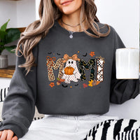 Halloween Family Sweatshirt Mama Mimi Nana Gigi Honey Spooky Season Family Role Unisex Cute Coquette Ghost