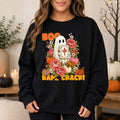 Halloween Mahjong Boo Bam Crack Ghost Game Night Sweatshirt for Women