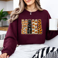 Halloween Mama Sweatshirt with Pumpkin Spooky Vintage Mom Graphic