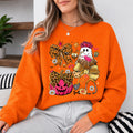 Halloween Nurse Coquette Shirt Cute Ghost Pumpkin Bow Medical Tee Sweatshirt
