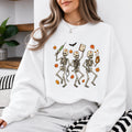 Halloween Nurse Skeleton Shirt Dancing Nurse Graphic Tee Spooky Medical Fall Gift