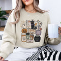 Halloween Nurse Sweatshirt Spooky But Stable Boo Boo Crew Medical Halloween Design