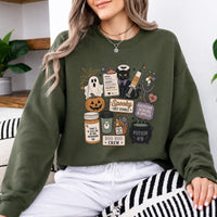 Halloween Nurse Sweatshirt Spooky But Stable Boo Boo Crew Medical Halloween Design