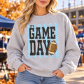 It's Game Day Football Sweatshirt Vintage Sports Fan for Tailgates, Sunday Football & Fall Game Days