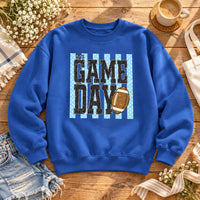 It's Game Day Football Sweatshirt Vintage Sports Fan for Tailgates, Sunday Football & Fall Game Days