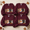 Mama Mimi Nana Gigi Halloween Sweatshirt, Ghost Pumpkin Fall Family Nickname Crewneck