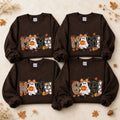Mama Mimi Nana Gigi Honey Halloween Sweatshirt Cute Ghost Pumpkin Fall Grandma Crewneck