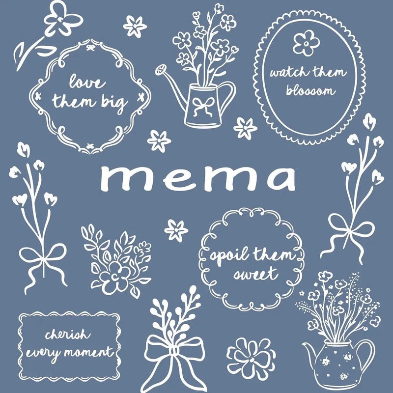 Custom Floral Family Nickname Shirt, Personalized Grandma Mama Nana Gigi Auntie Abuela Mother's Day Tee – mema