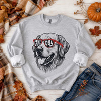 Personalized Dog Breed Game Day Sweatshirt, Custom Choose Your Dog, Football Pet Lover Gift for Dog Mom Dad Fall Sports Fans
