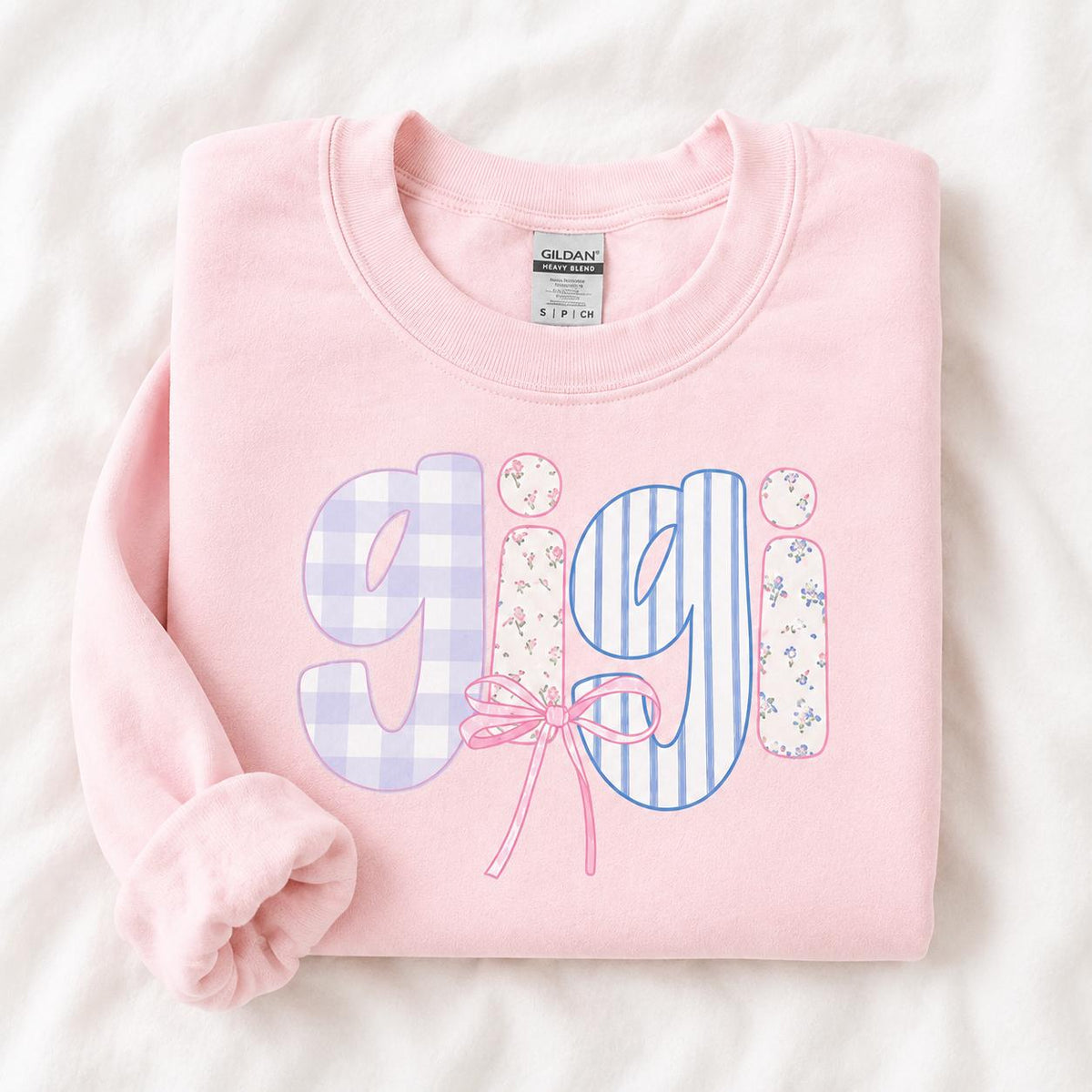 Personalized Family Name Shirt, Coquette Bow Floral