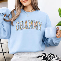 Personalized Floral Family Sweatshirt, Custom Choose Your Family Nickname Shirt, Mama Grandma Auntie Mimi Gigi Nonna Mom Gift