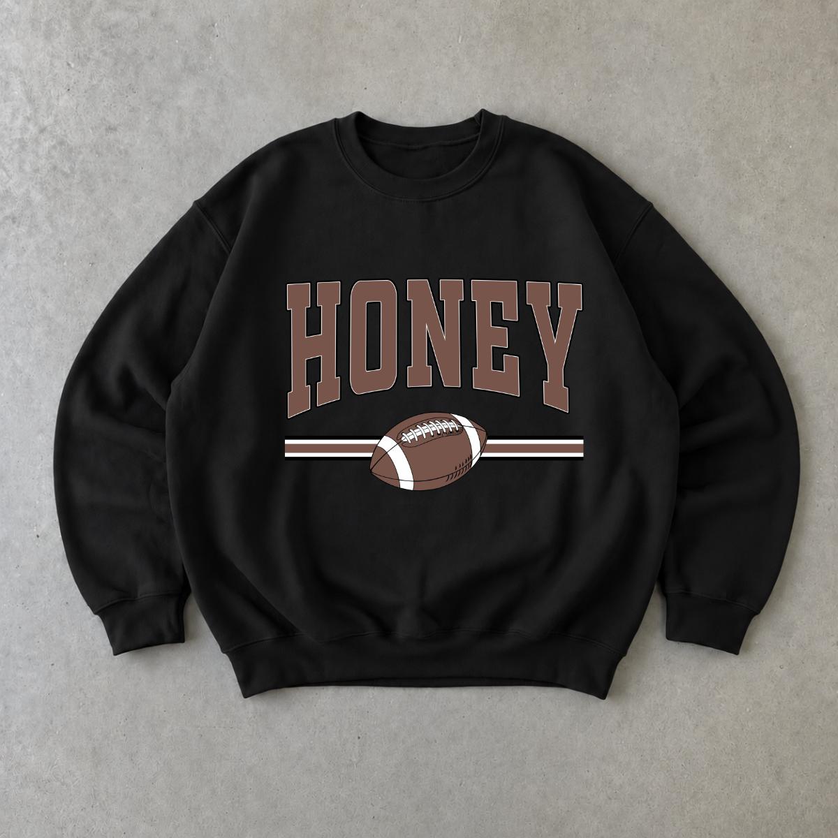 Personalized Football Family Sweatshirt, Custom Choose Your Title Mama Auntie Grandma, Game Day Mom Gift