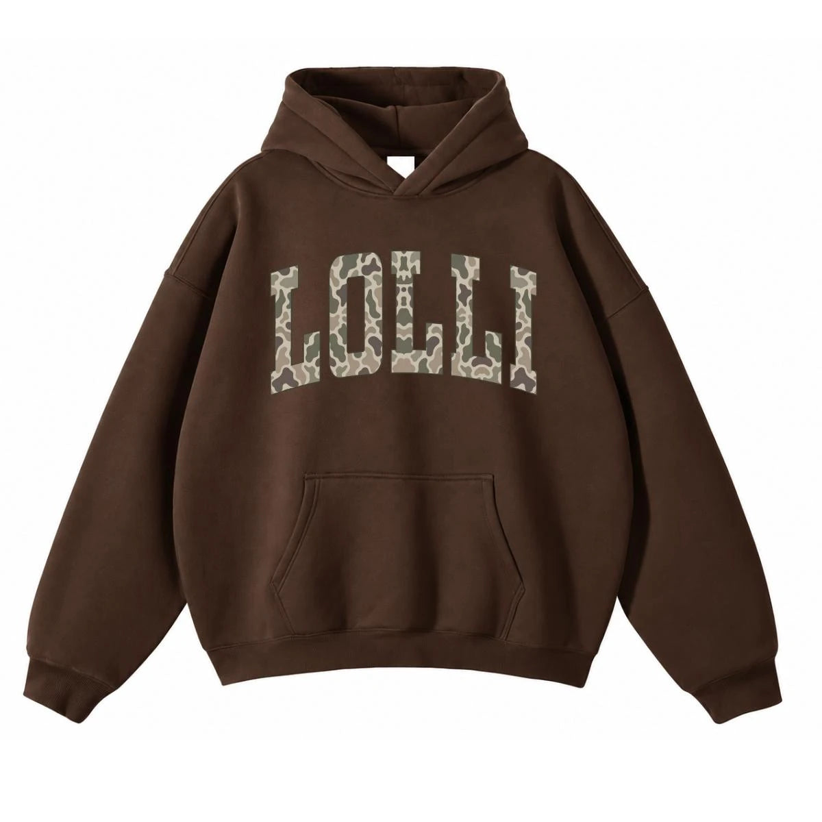 Personalized Grandma Hoodie, Custom Family Title Camo Collegiate Design, Choose Mama Nana Gigi Auntie or Your Own Text, Gift for Mom Grandma Aunt
