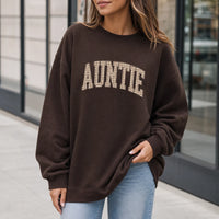 Personalized Grandma Sweatshirt, Custom Nana Gigi Mimi Grandma Nickname, Mother's Day Grandma Gift, Women, Vintage Gingham Varsity