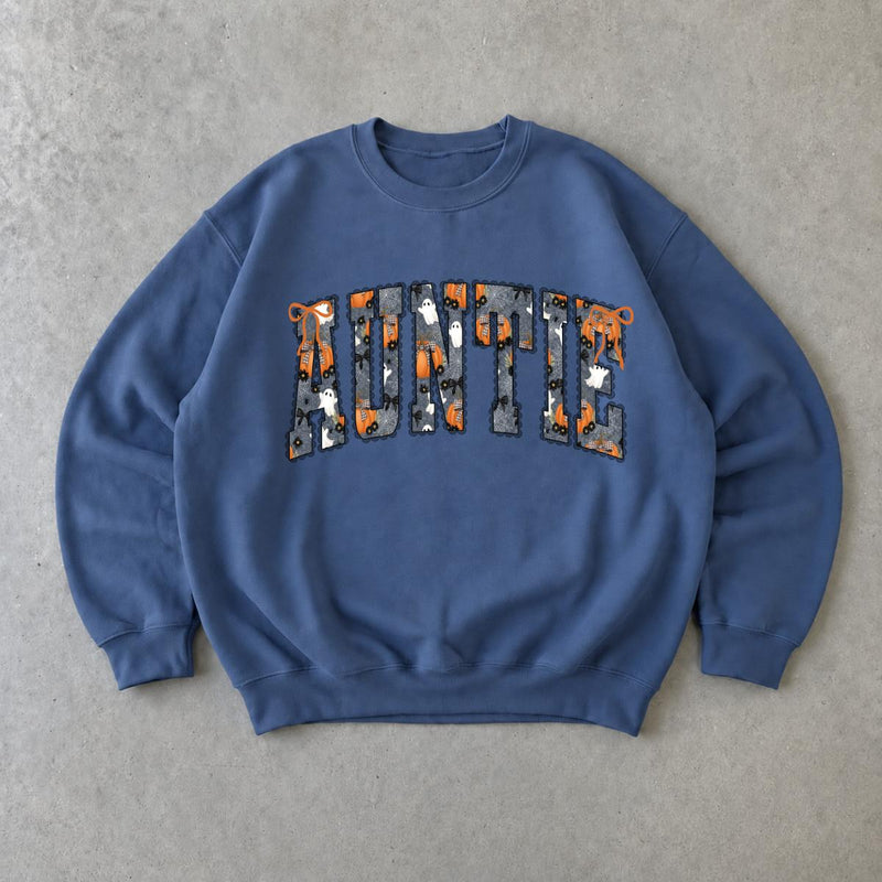 Personalized Halloween Mama Sweatshirt, Custom Choose Your Name Mimi Gigi Nana, Spooky Fall Mom Gift