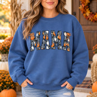 Personalized Halloween Mama Sweatshirt, Custom Choose Your Name Mimi Gigi Nana, Spooky Fall Mom Gift
