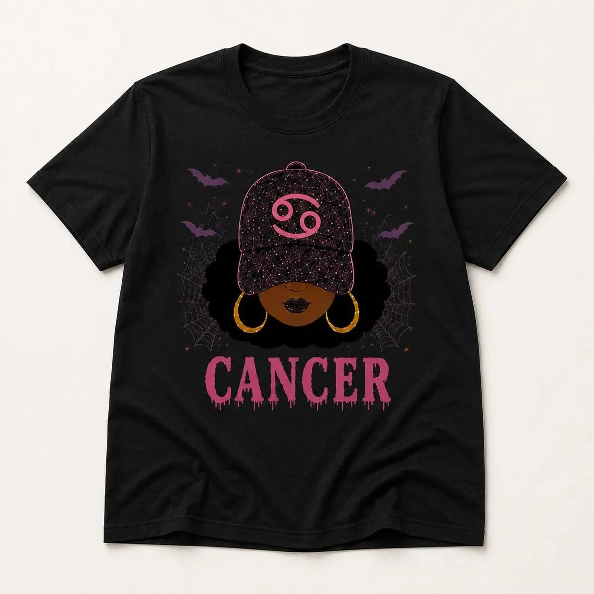 Personalized Halloween Zodiac T-Shirt, Custom Choose Your Sign, Spooky Slay Girl Horoscope Graphic, Gothic Astrology Gift