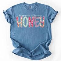 Personalized Mama Shirt, Custom Floral Family Title T-Shirt, Choose MAMA MIMI GIGI NANA HONEY GRANDMA, Mother's Day Gift