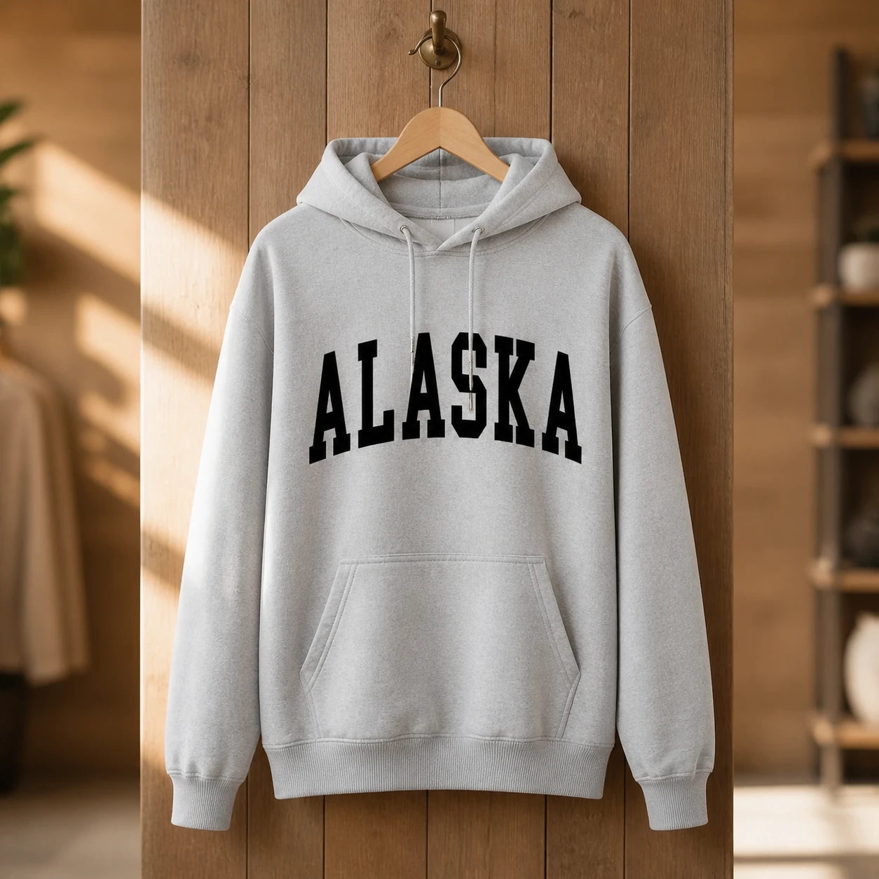 Personalized State Name Hoodie, Custom Retro Collegiate Varsity State Pride Pullover, Hometown Travel Souvenir Gift