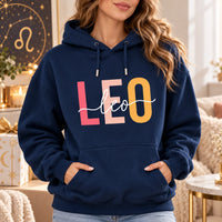 Personalized Zodiac Hoodie, Choose Your Star Sign Astrology Birthday Gift, Aries to Pisces Graphic