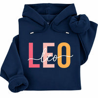 Personalized Zodiac Hoodie, Custom Choose Your Astrology Sign, Star Sign Birthday Gift for Astrology Lover Women Men, Aries to Pisces Design