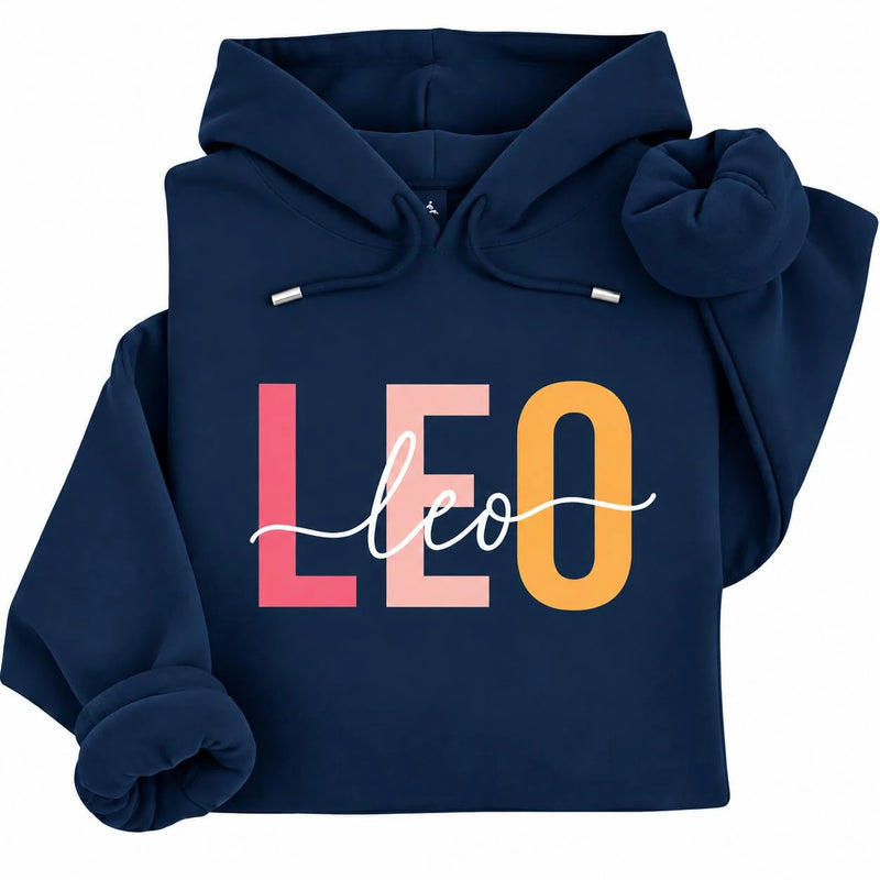 Personalized Zodiac Hoodie, Custom Choose Your Astrology Sign, Star Sign Birthday Gift for Astrology Lover Women Men, Aries to Pisces Design