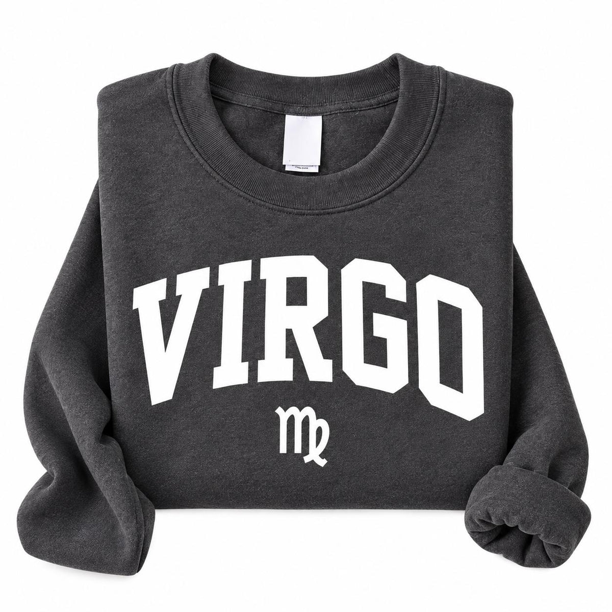 Personalized Zodiac Sign Sweatshirt, Custom Astrology Horoscope Design, Retro College Style Birthday Gift for Astrology Lovers
