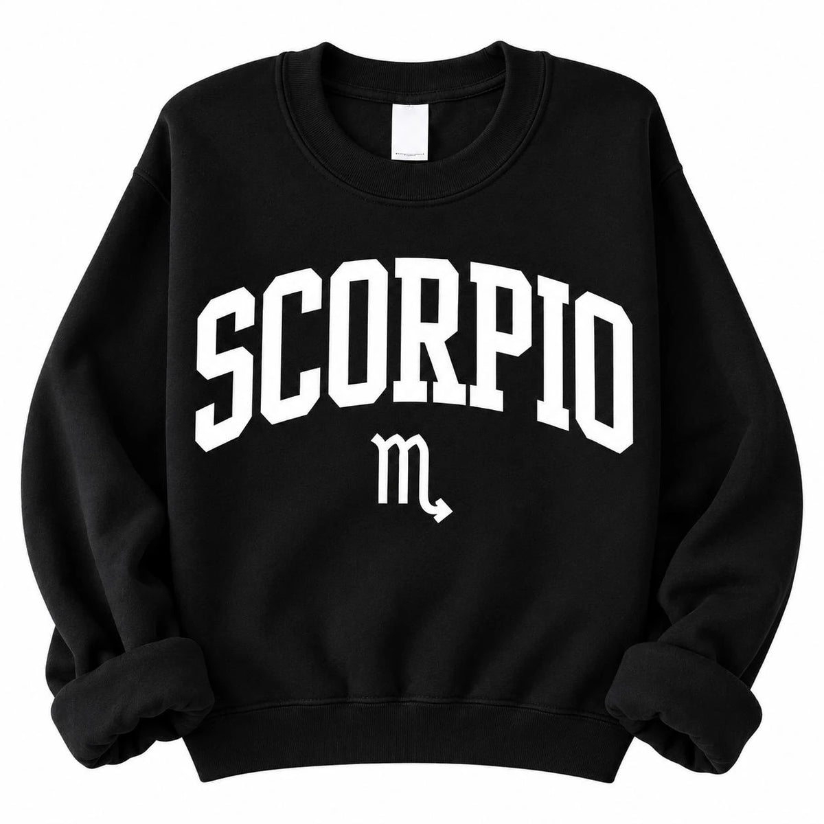 Personalized Zodiac Sign Sweatshirt, Custom Astrology Horoscope Design, Retro College Style Birthday Gift for Astrology Lovers