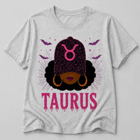 Personalized Zodiac T-Shirt, Custom Choose Your Sign Astrology, Halloween Birthday Gift