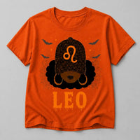 Personalized Zodiac T-Shirt, Custom Choose Your Sign Astrology, Halloween Birthday Gift
