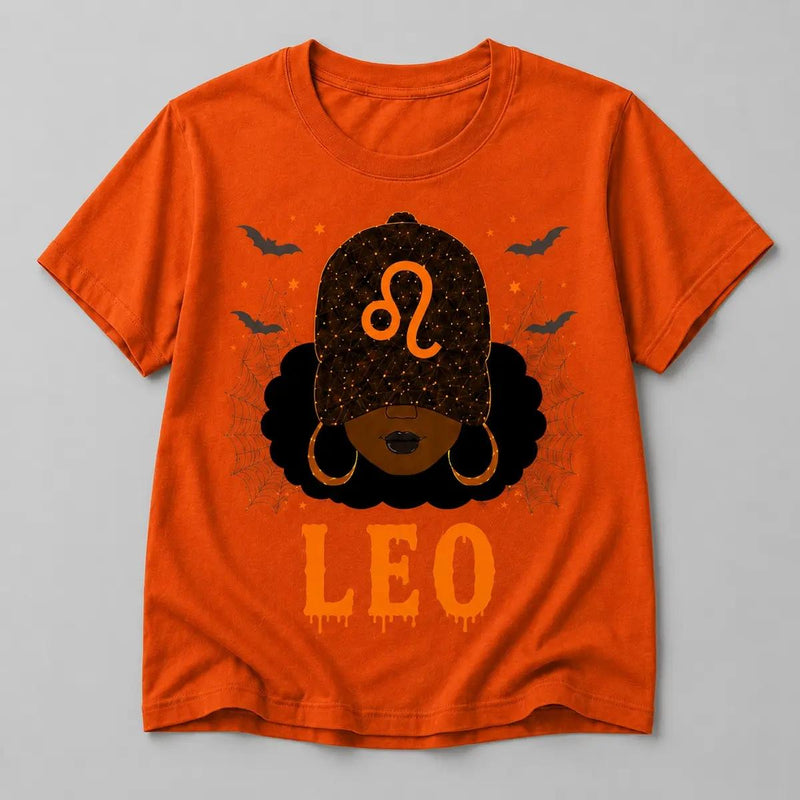 Personalized Zodiac T-Shirt, Custom Choose Your Sign Astrology, Halloween Birthday Gift