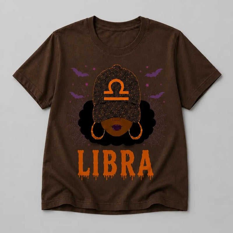 Personalized Zodiac T-Shirt, Custom Choose Your Sign Astrology, Halloween Birthday Gift