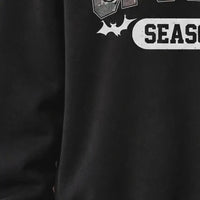 Spooky Season Horror Collage Sweatshirt Halloween Fall Unisex Retro Graphic