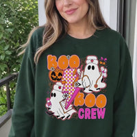 Boo Boo Crew Nurse Halloween Shirt Cute Ghost Medical Fall Tee
