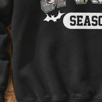 Spooky Season Horror Collage Sweatshirt Halloween Fall Unisex Retro Graphic