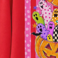 Cute Ghost Pumpkin Colorful Spooky Ghosts Sweatshirt and T-Shirt Halloween Fall Unisex Retro Cute