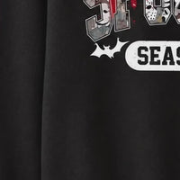 Spooky Season Horror Collage Sweatshirt Halloween Fall Unisex Retro Graphic