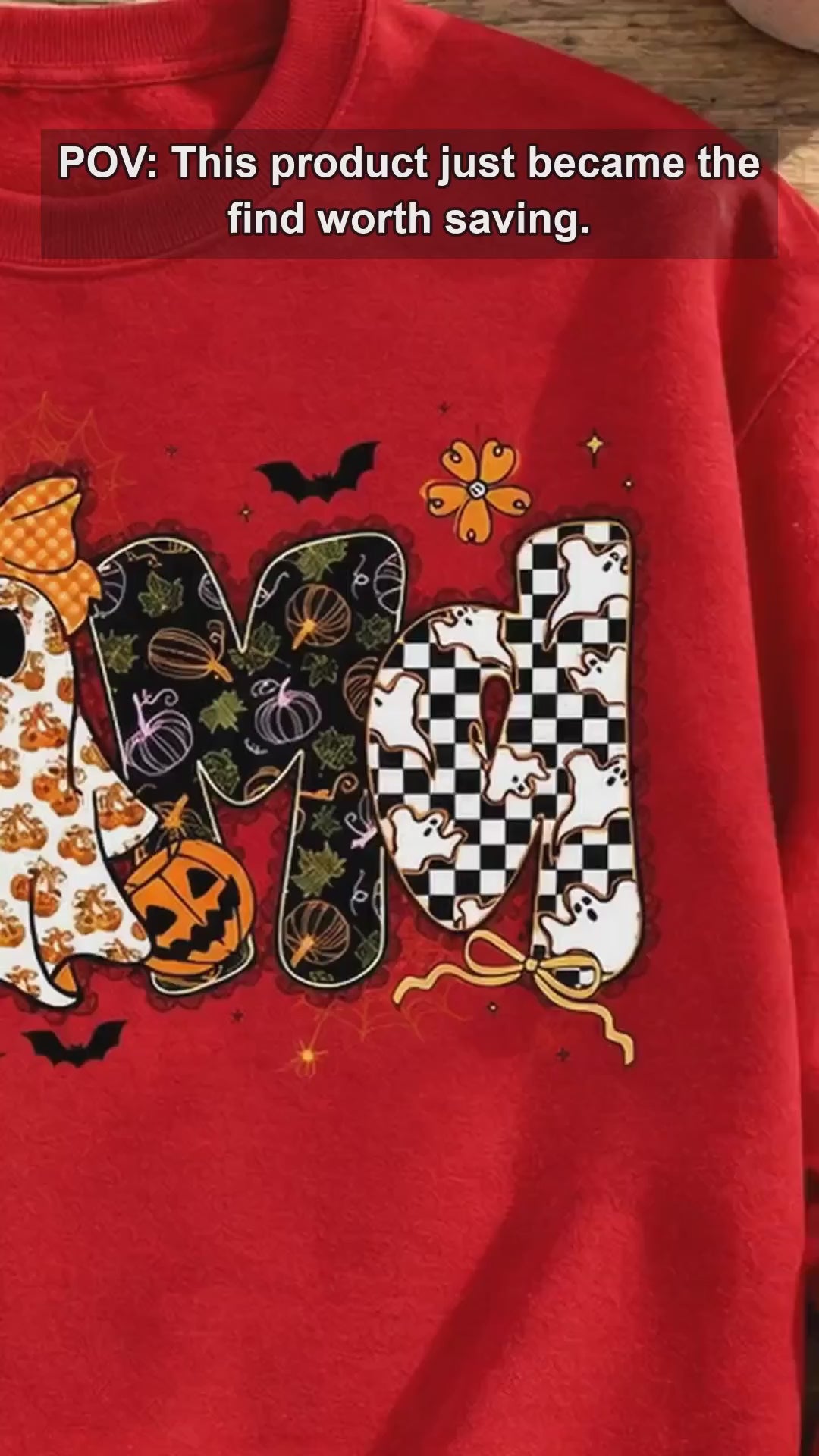 Halloween Mama Cute Ghost Sweatshirt Fall Pumpkin Women Retro Leopard Coquette