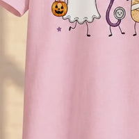 Halloween Nurse Spooky Medical Friends T-Shirt Cute Fall Healthcare Squad Women Retro Kawaii Graphic