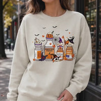 Halloween Anesthesia Pumpkin Spice Propofol Shirt, Funny CRNA Anesthesiologist Fall Medical Tee & Sweatshirt